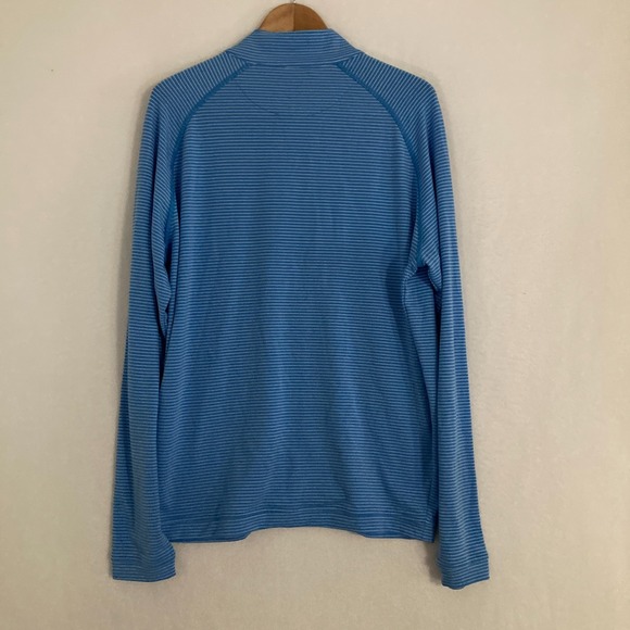 Peter Millar Seaside Pullover Mens L Performance 1/4 Zip Golf Outdoors Preppy - Picture 3 of 6
